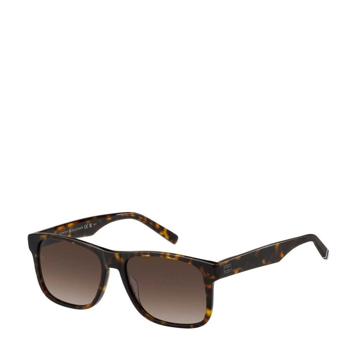 Brown Tortoise Shell Tommy Hilfiger Havana Sunglasses 57mm main product photo