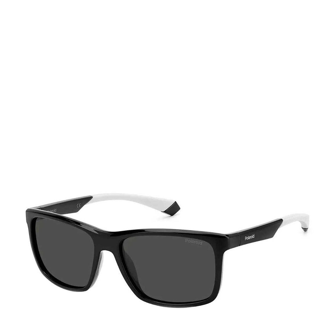 Black Grey Polaroid Sunglasses 57mm main product photo