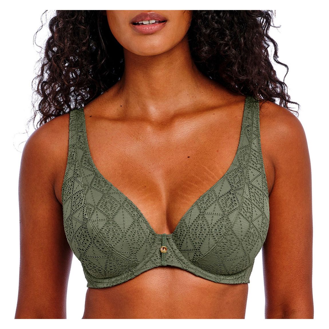 Sage Nomad Nights Underwired High Apex Bikini Top main product photo