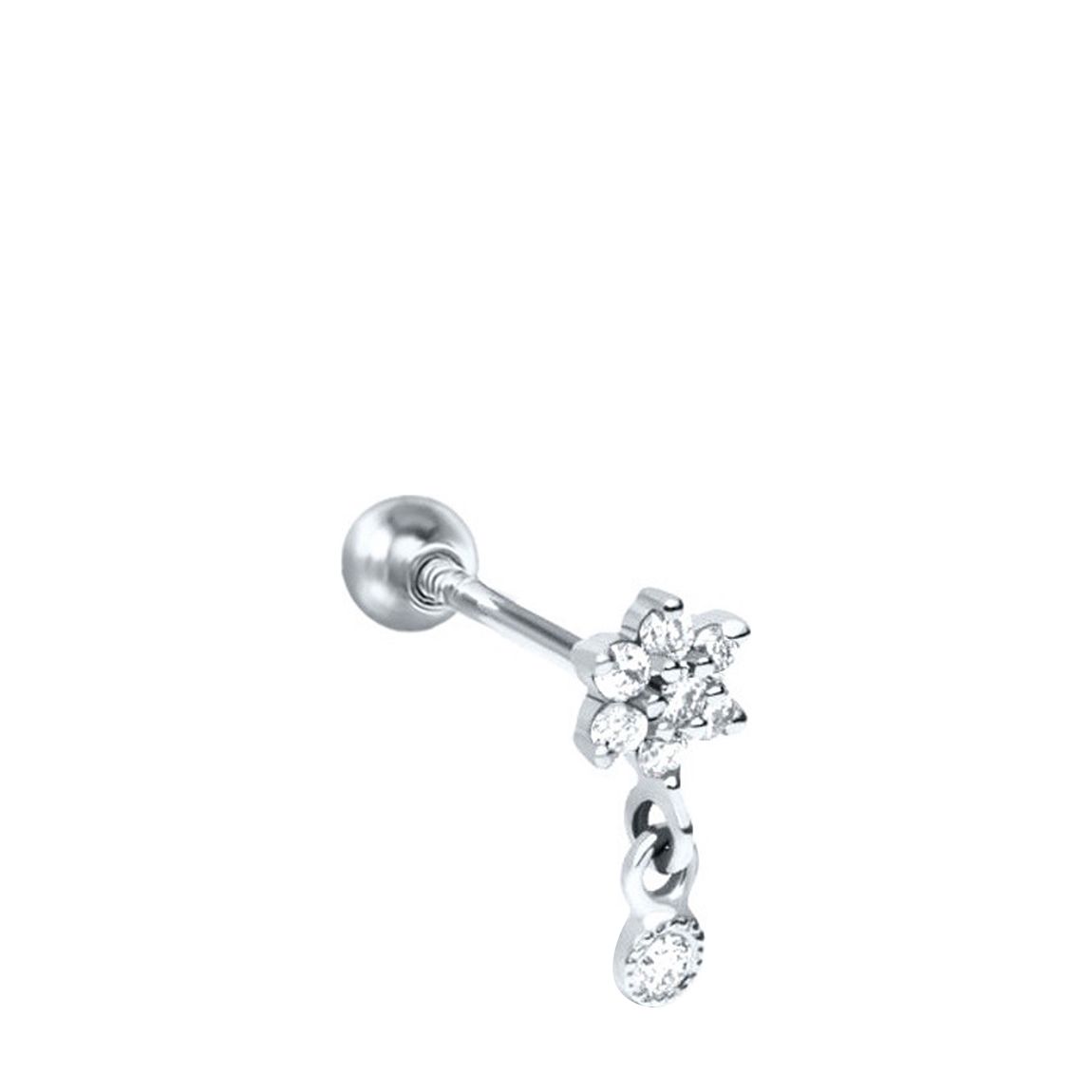 Gold Plated Stud Earrings with Classic Swarovski Crystals main product photo