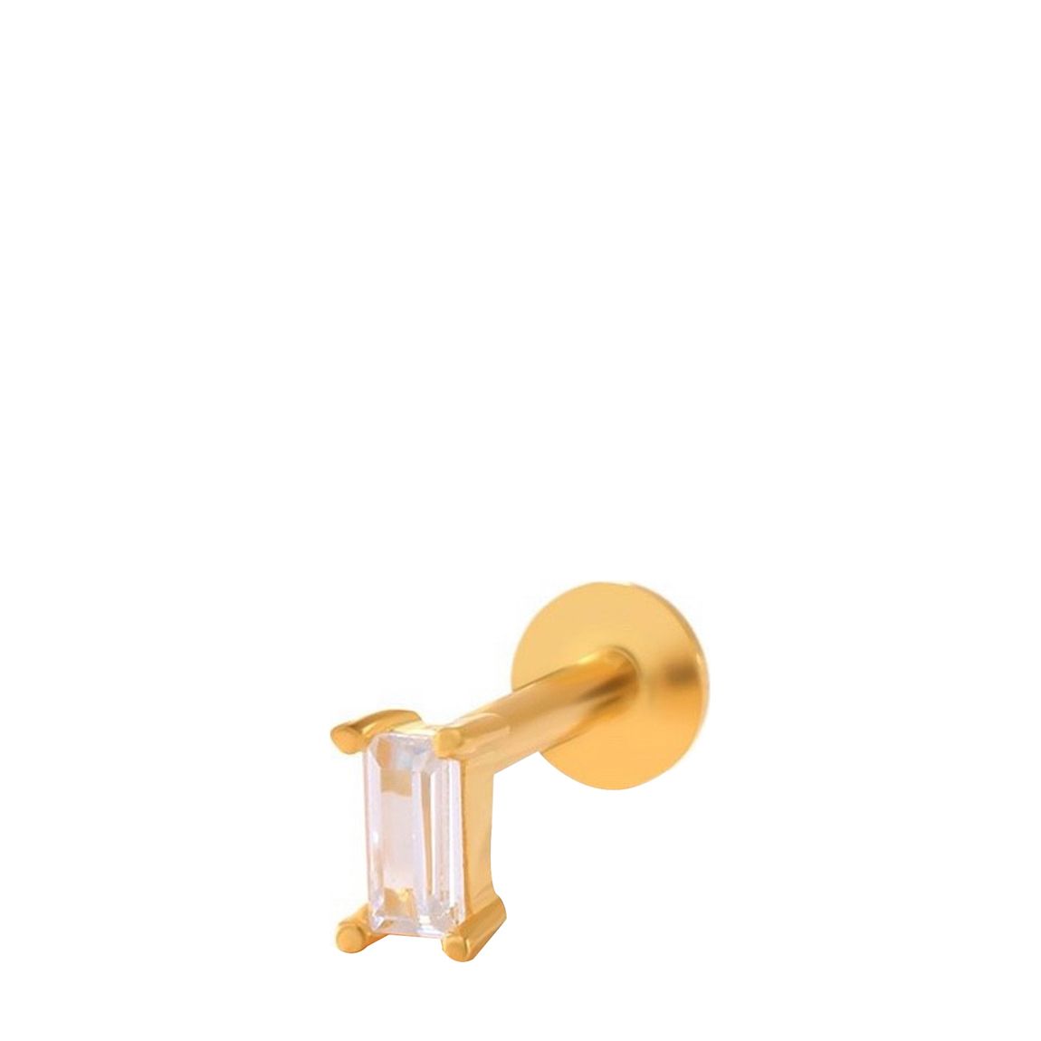 Gold Plated Stud Earrings with Classic Swarovski Crystals main product photo