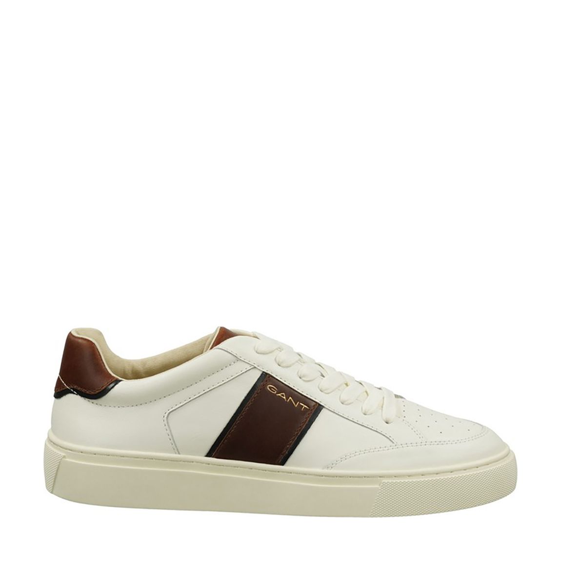 Men's Off White/Cognac Mc Julien Taped Trainers main product photo