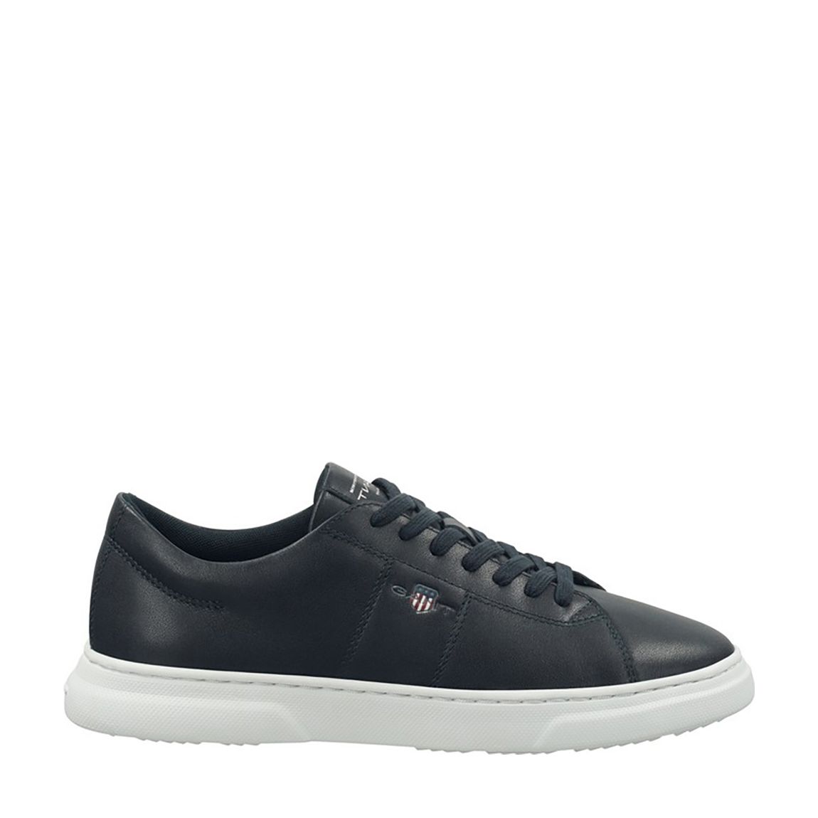 Men's Navy Joree Leather Trainers main product photo