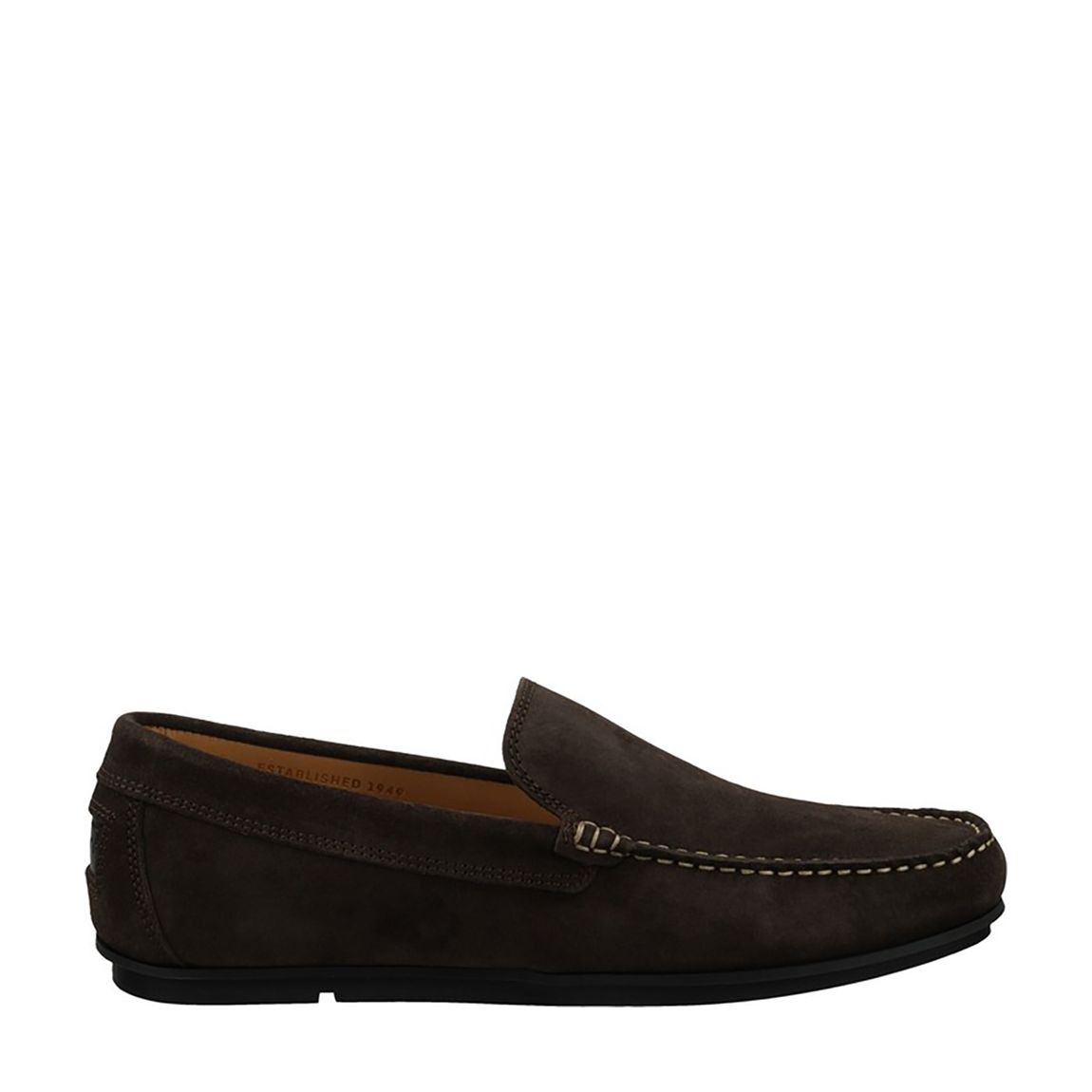 Men's Dark Brown Wilmon Suede Loafers main product photo