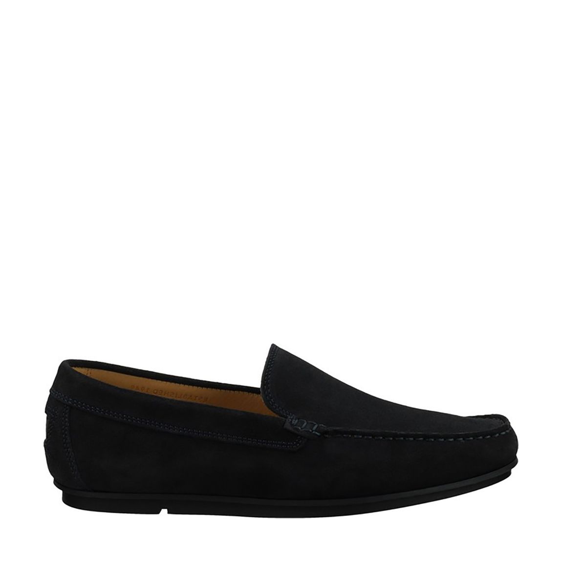 Men's Navy Wilmon Suede Boat Shoes main product photo