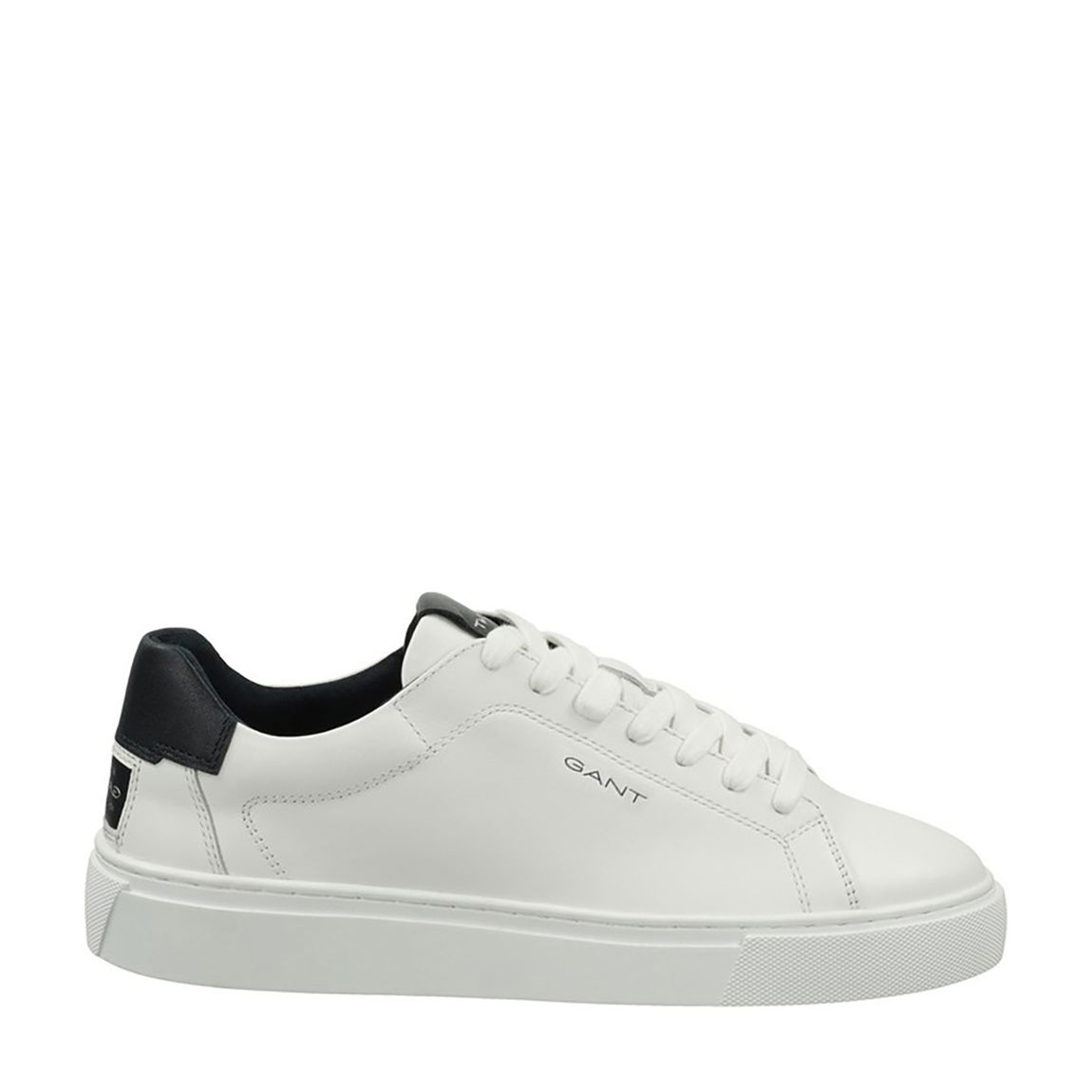 Men's White/Navy Mc Julien Leather Trainers main product photo
