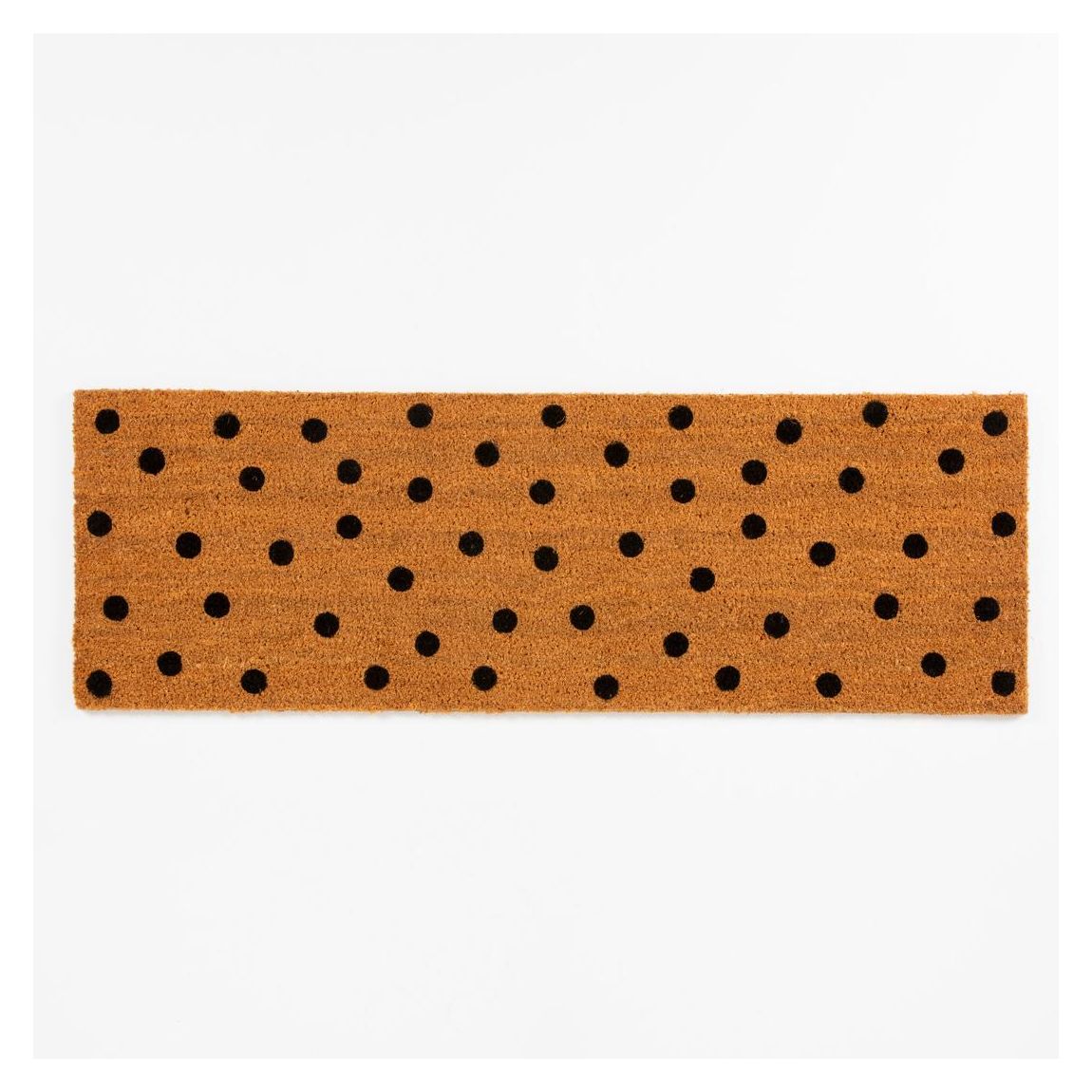 Astley 40x120cm Totally Dotty Natural PVC Backed Coir Mat main product photo