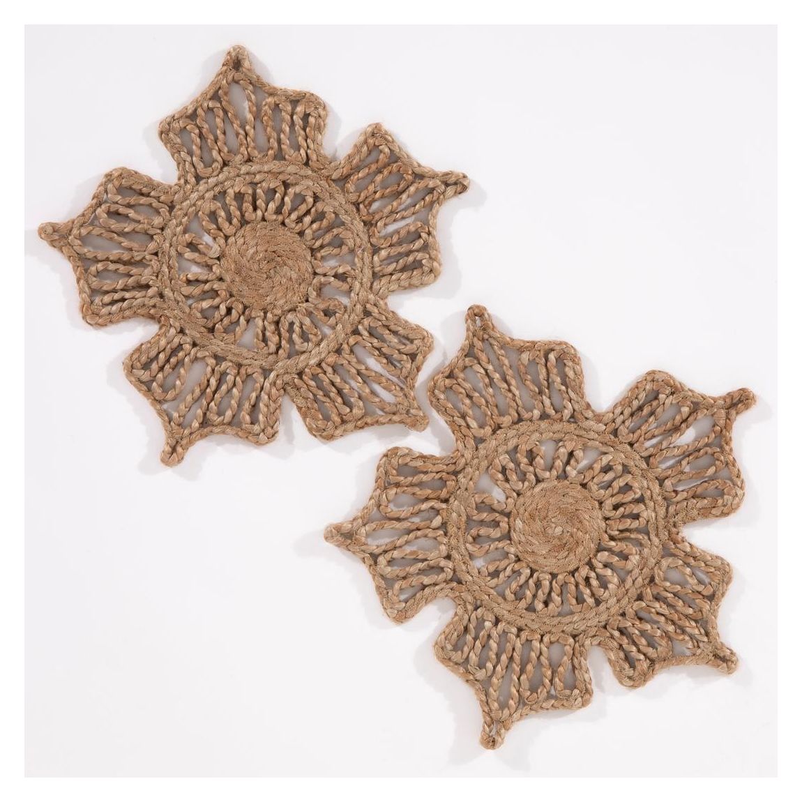 Severn Jute Star Placemat Natural 2 pk main product photo