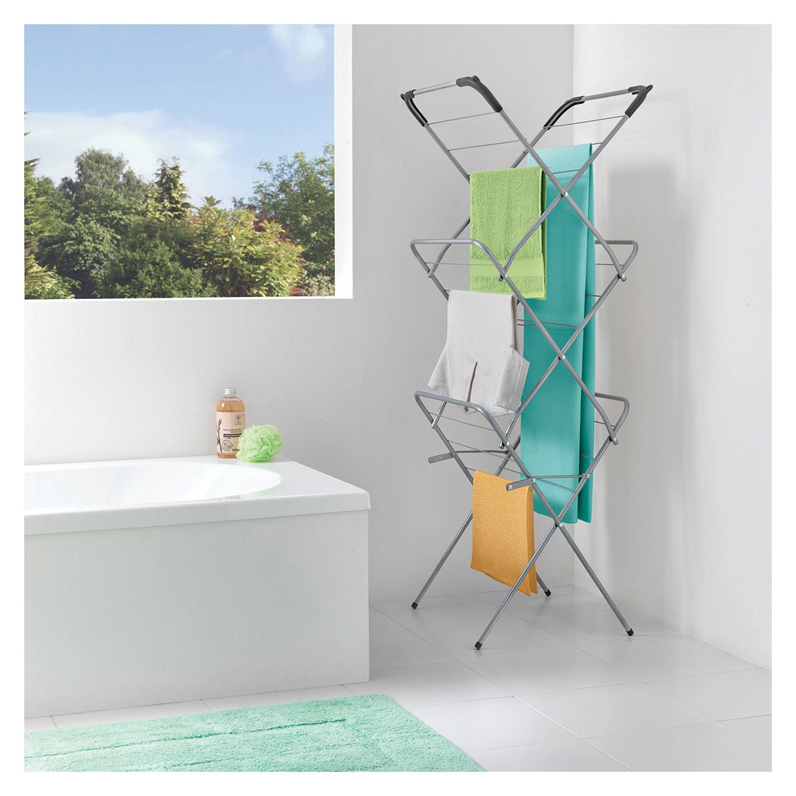 Concerto Slim 3 Tier Drying Rack, 9.5m main product photo