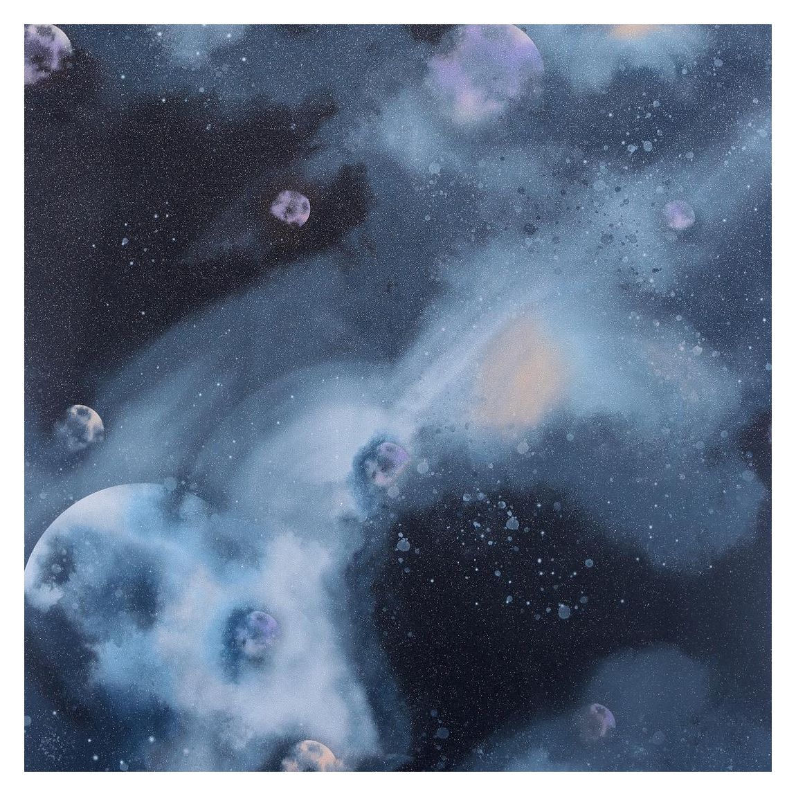 Out Of This World Navy Wallpaper main product photo