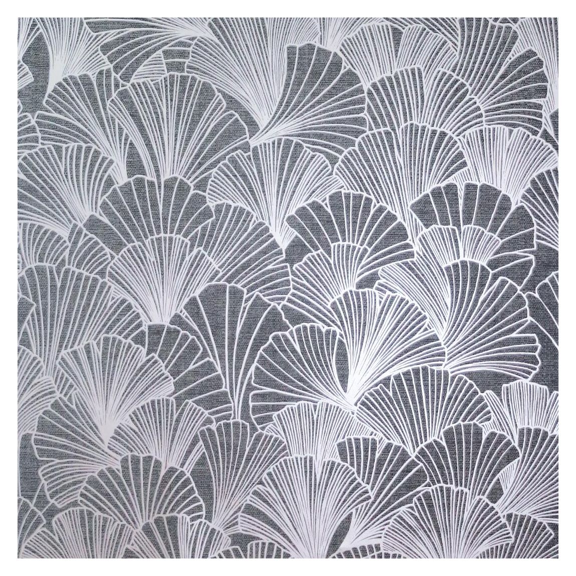 Ginkgo Grey/Silver Wallpaper main product photo