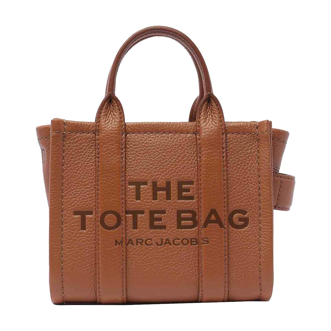 Women's Brown Marc Jacobs The Leather Crossbody Tote Bag main product photo