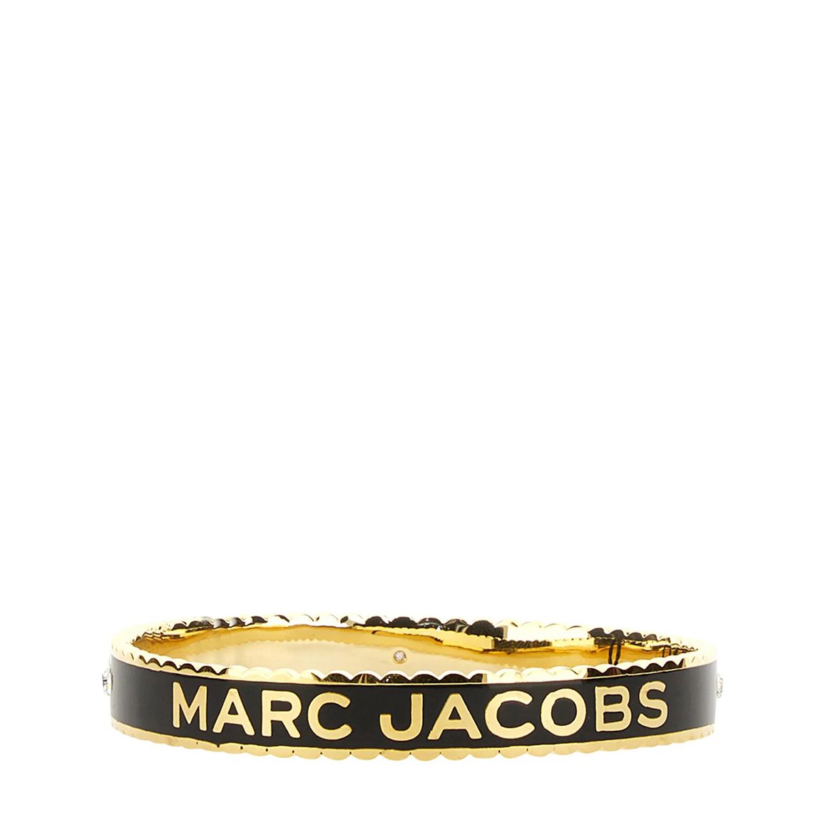 Women's Gold Marc Jacobs Large Medallion Bangle main product photo