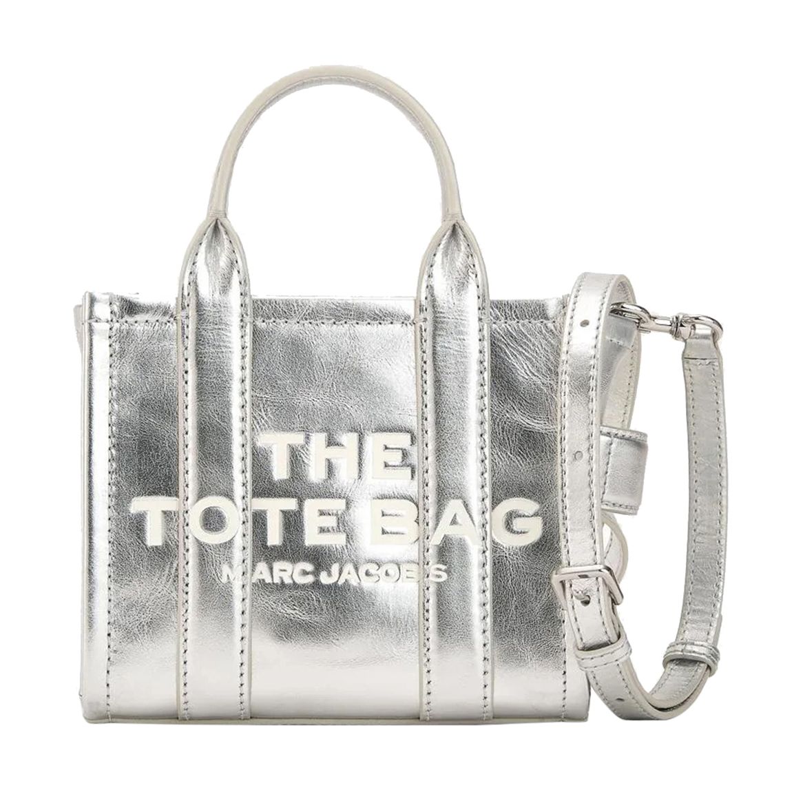 Women's Silver Marc Jacobs The Mini Bag main product photo