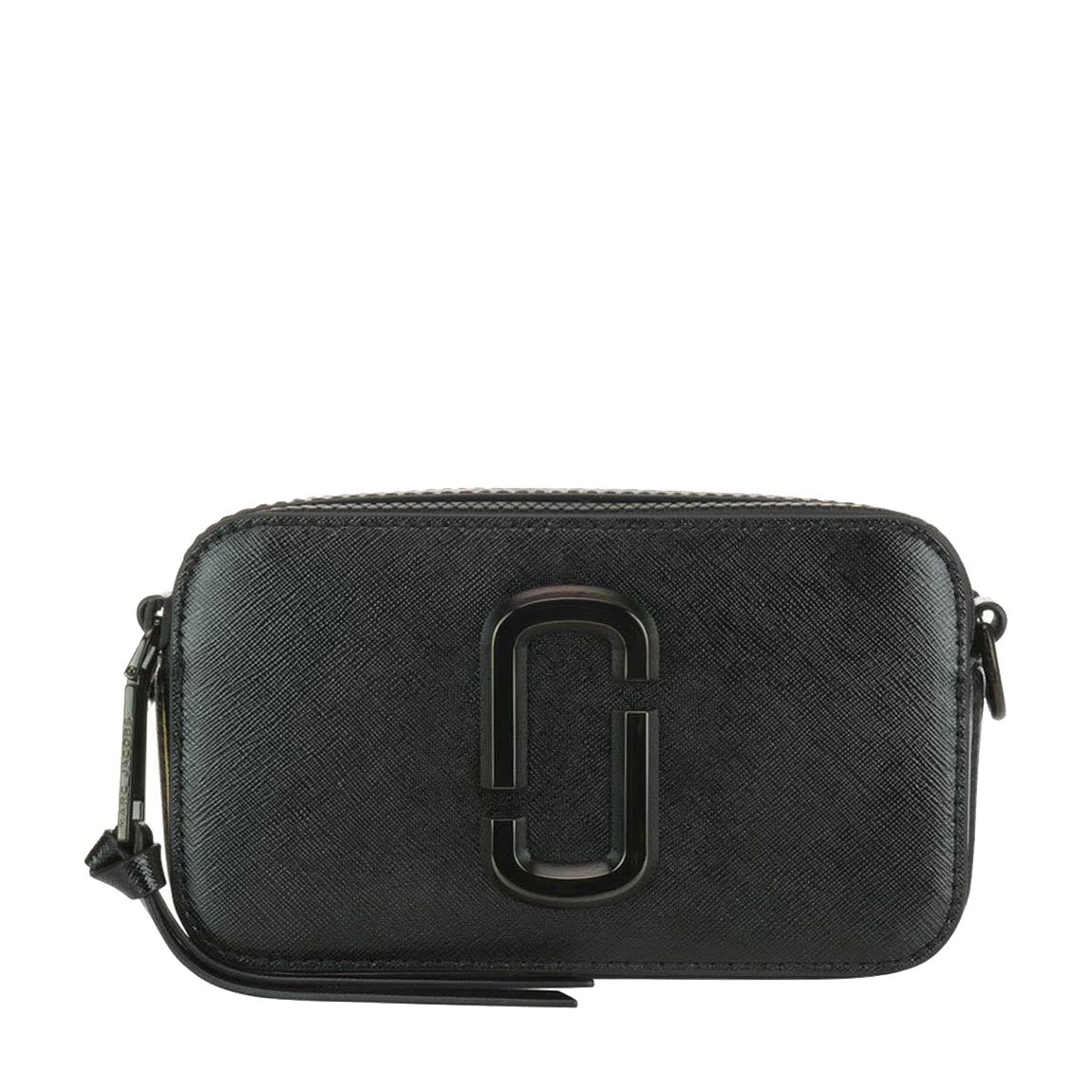 Women's Black Marc Jacobs Snapshot Leather Bag main product photo