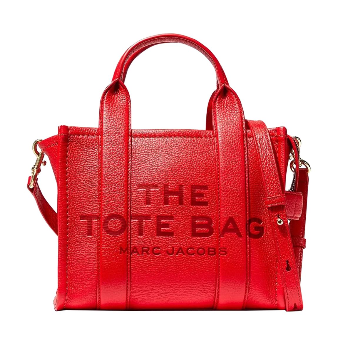 Women's Red Borsa Marc Jacobs Micro Leather Crossbody Bag main product photo
