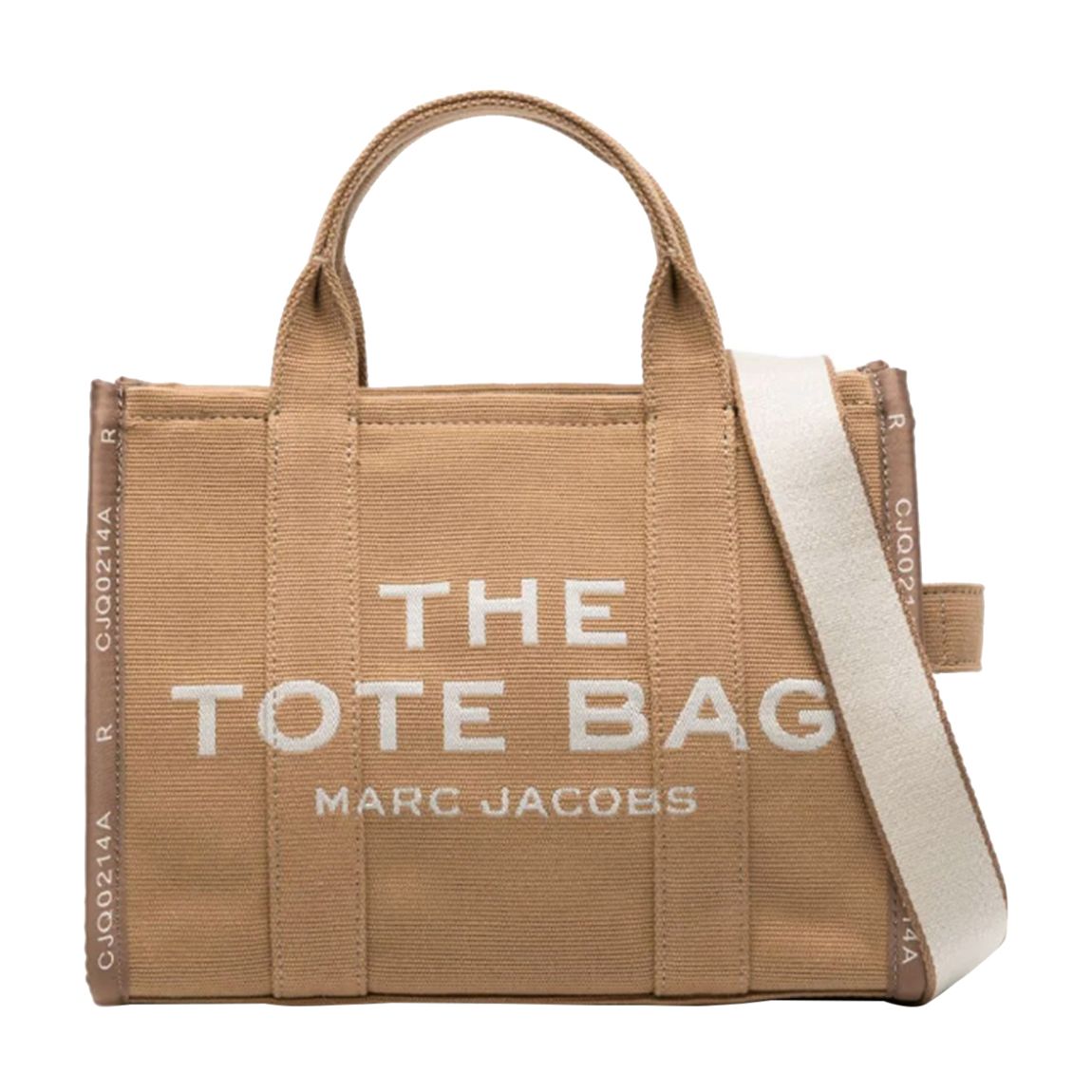 Women's Beige Marc Jacobs The Jacquard Medium Tote Bag main product photo