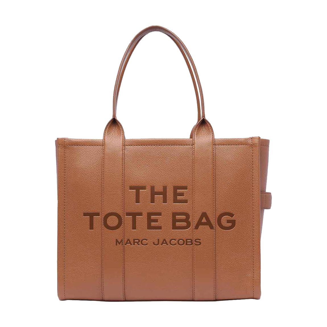 Women's Brown Marc Jacobs Shopping The Leather Large Tote Bag main product photo