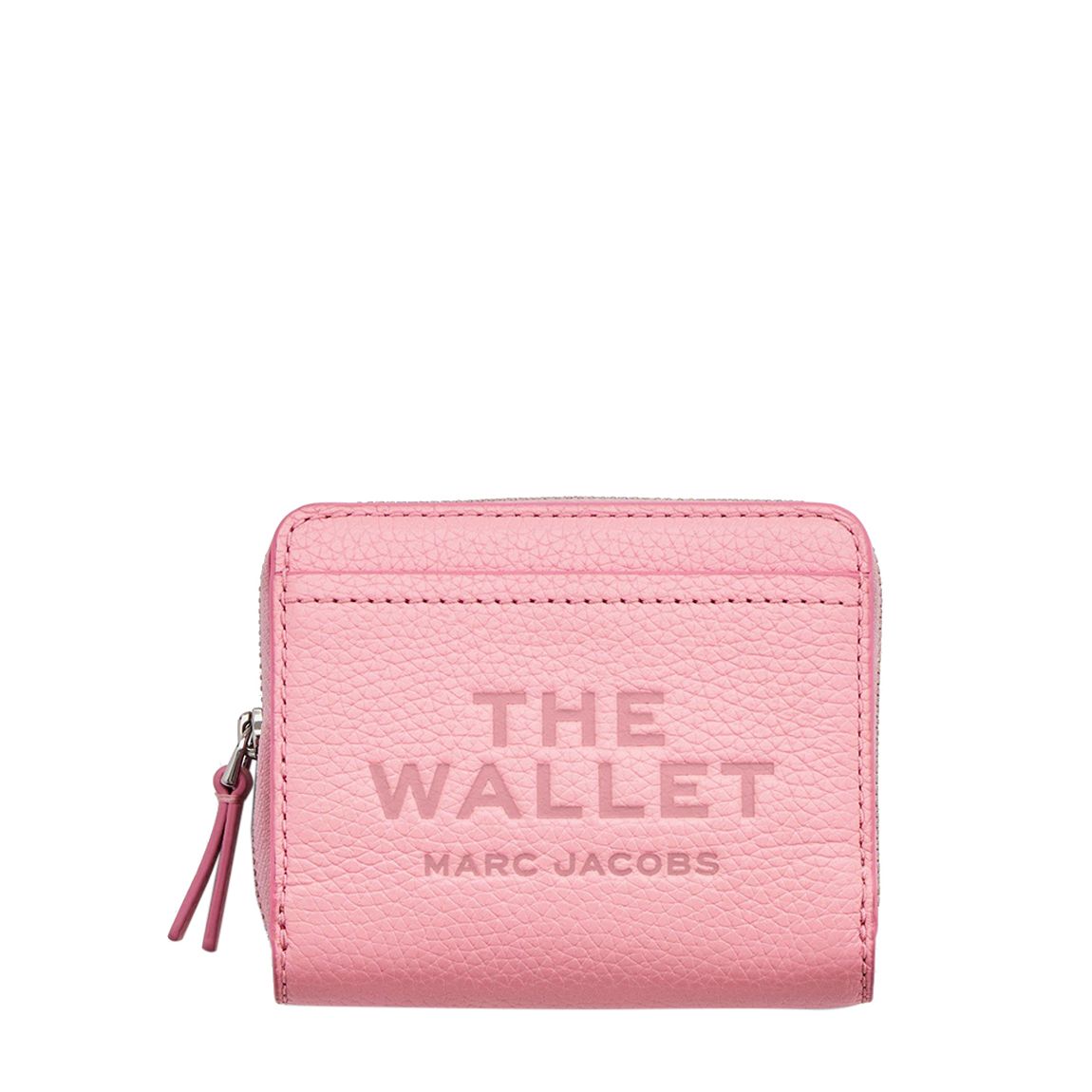 Women's Baby Pink Marc Jacobs The Leather Mini Compact Wallet main product photo