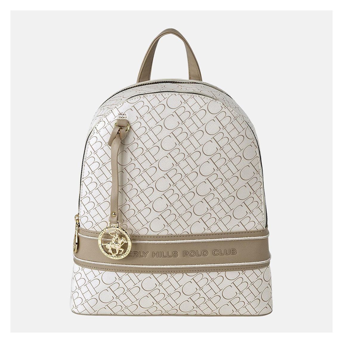 White/Beige Monogram Backpack main product photo