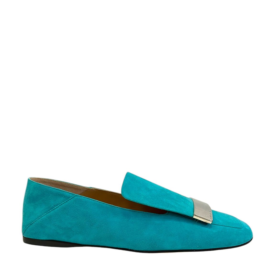 Blue Square Toe Loafers main product photo