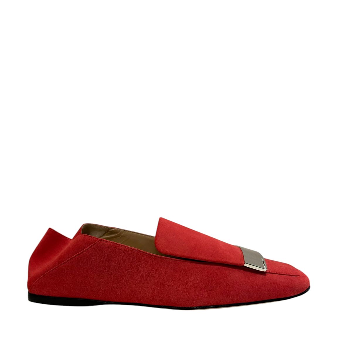 Red Square Toe Loafers main product photo