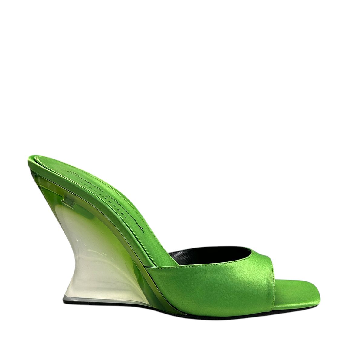 Green Wedge Heeled Sandals main product photo