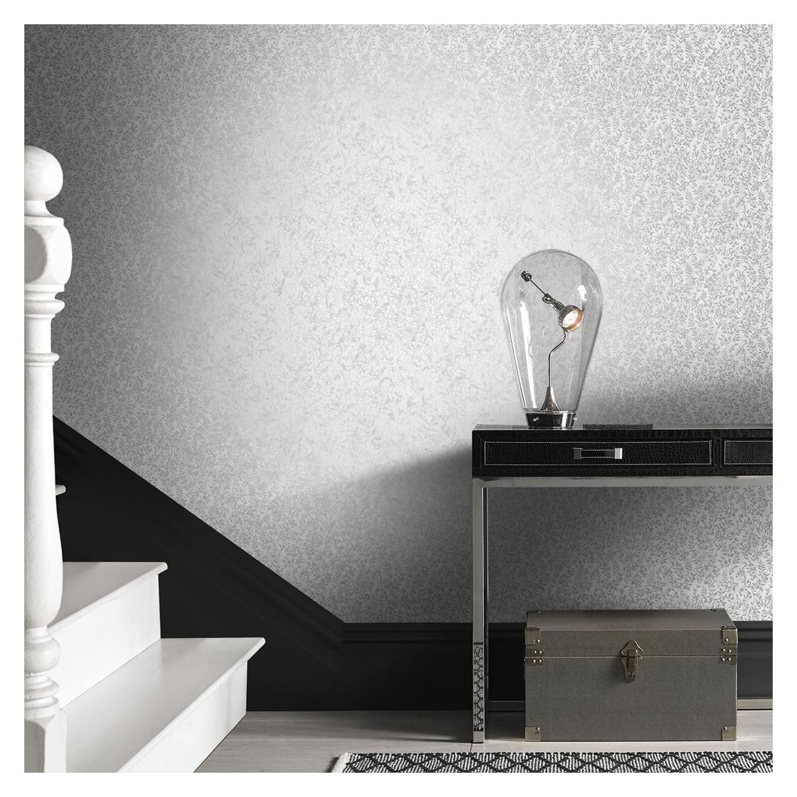 Graham & Brown Botany Silver Wallpaper main product photo