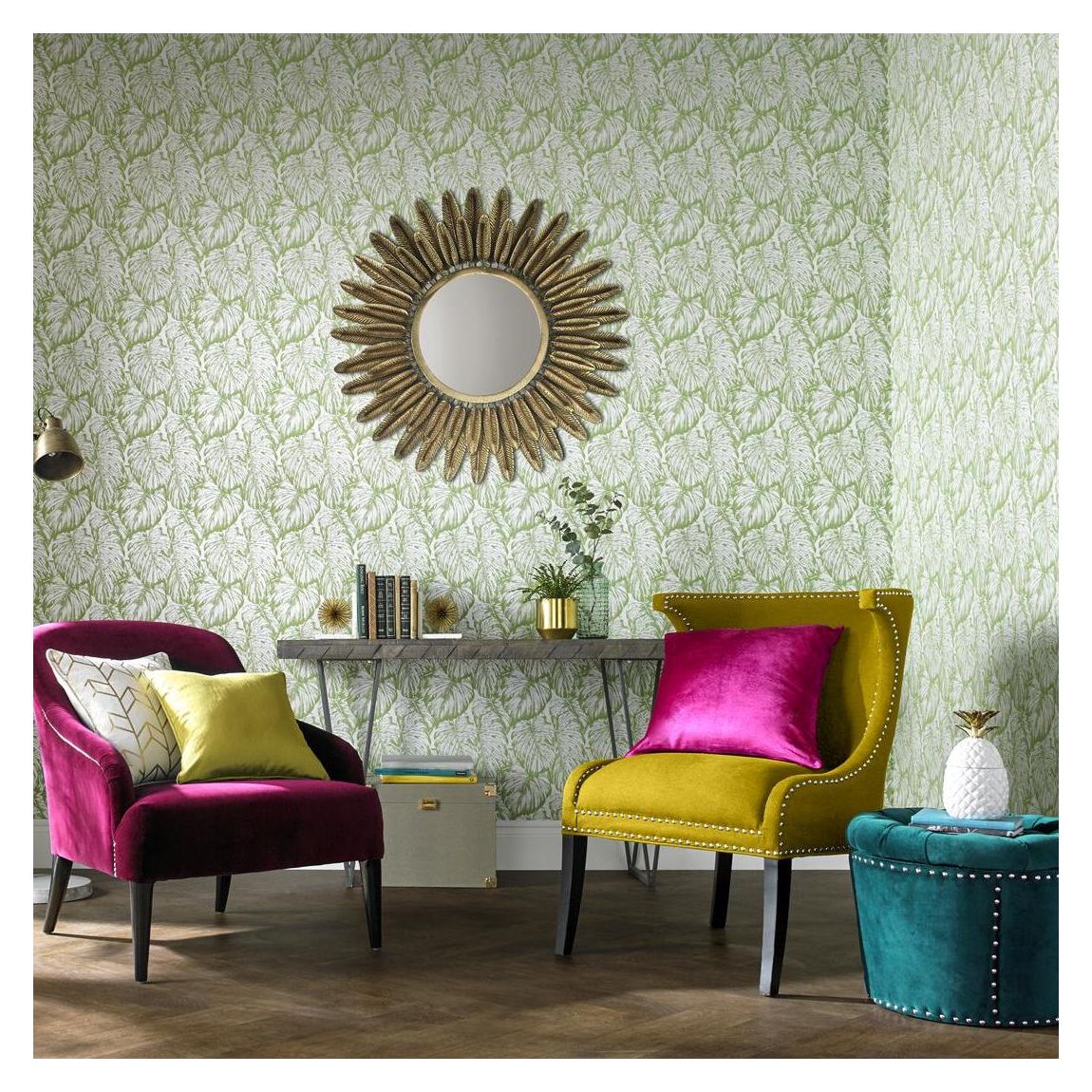 Graham & Brown Tropical Parakeet Wallpaper main product photo
