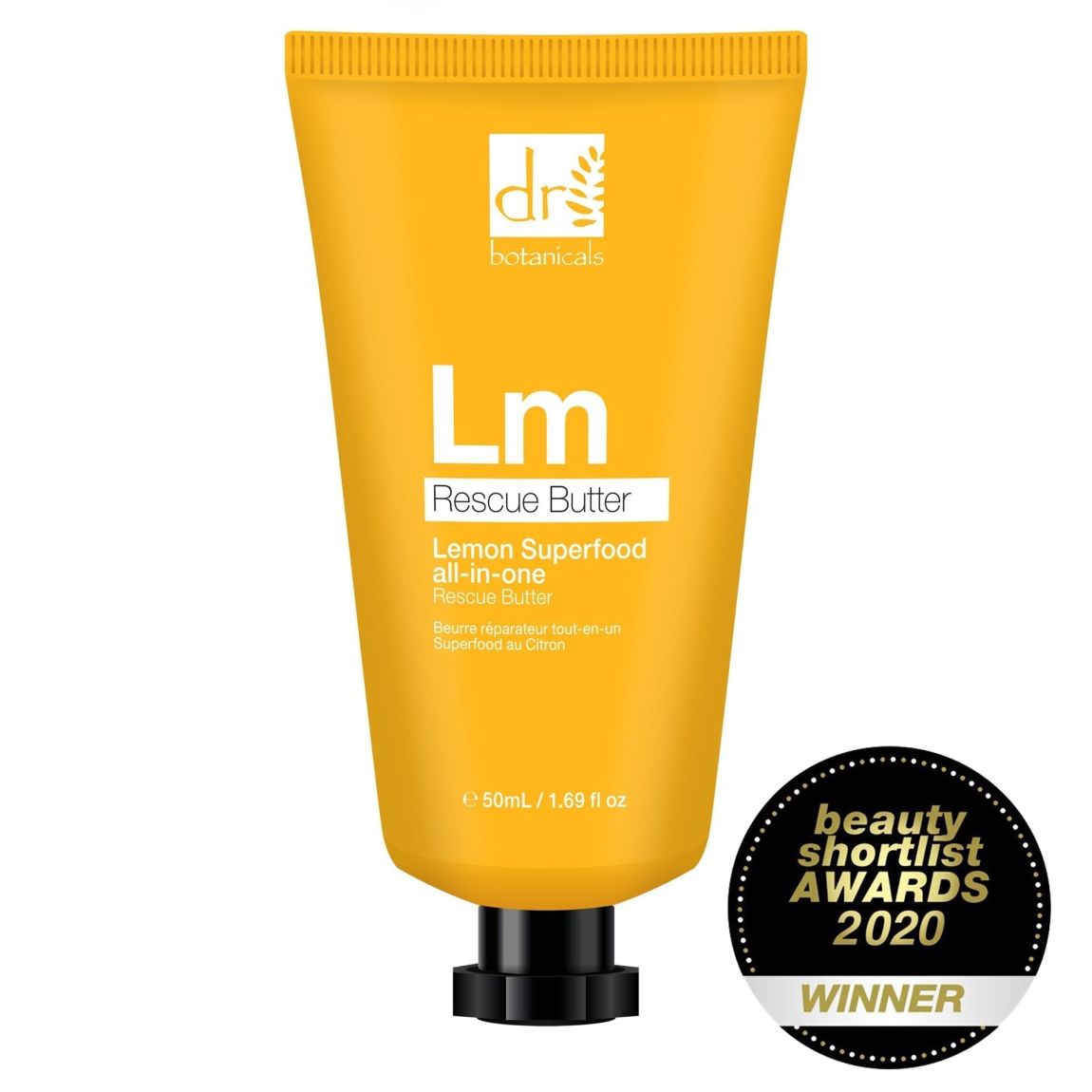 Dr Botanicals Lemon Superfood All-In-One Rescue Butter 50ml main product photo
