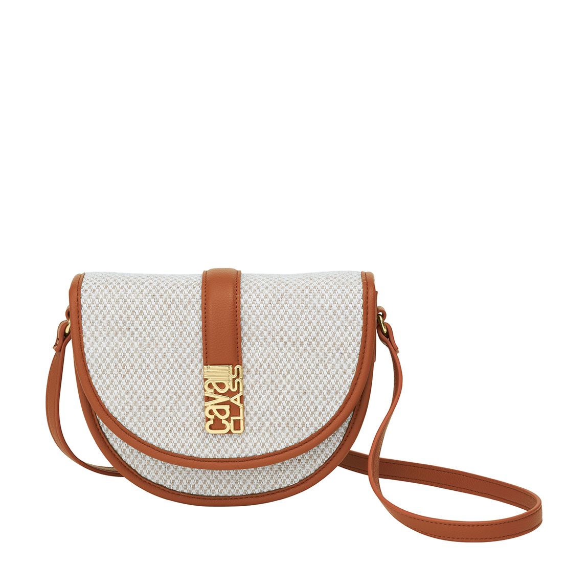 CAVALLI CLASS Crossbody, Handbag, MARINA, Natural & Caramel Color main product photo