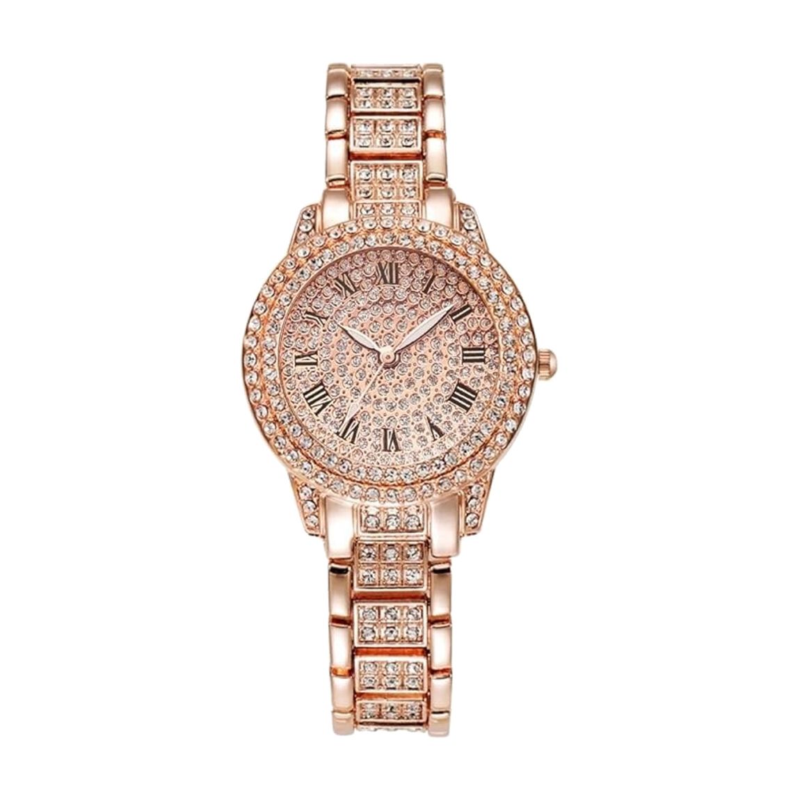 18K Rose Gold Embellished Dinner Watch main product photo