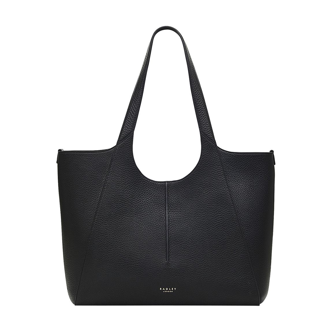 Black Hillgate Place Large Open Top Tote Bag main product photo
