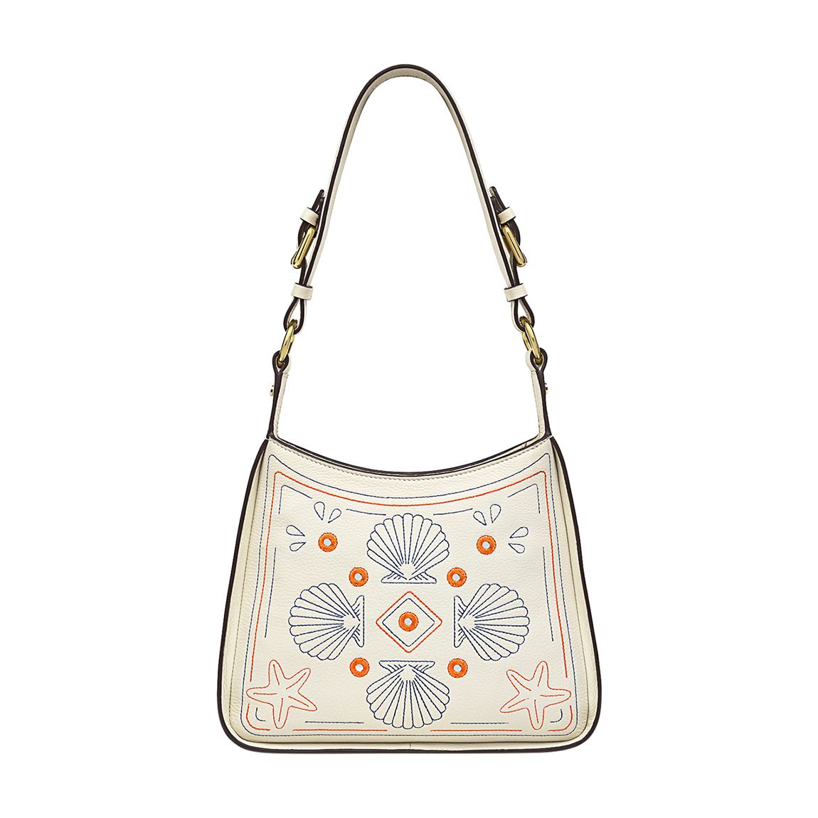 Chalk Sandhurst Lane Shi Small Zip top Shoulder Bag main product photo