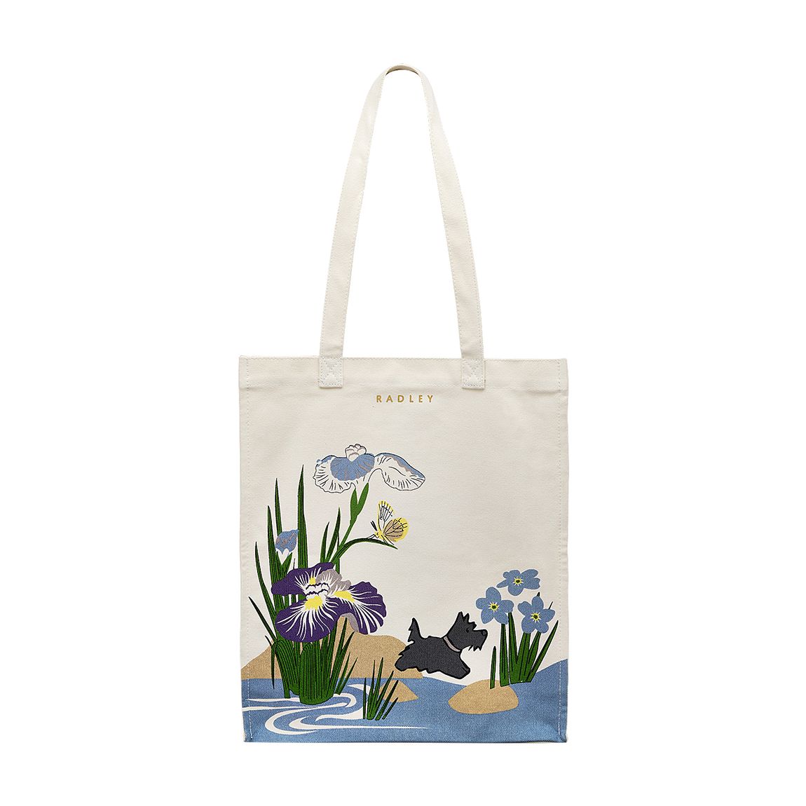 Natural Rhs Ss25 Medium Open Top Tote Bag main product photo