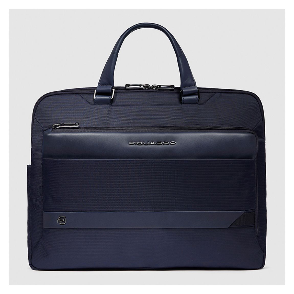 Laptop Briefcase In Recycled Fabric And Leather main product photo