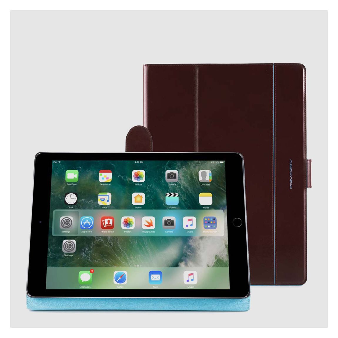 Ipad Pro 12,9 2017 Stand Up Leather Case main product photo