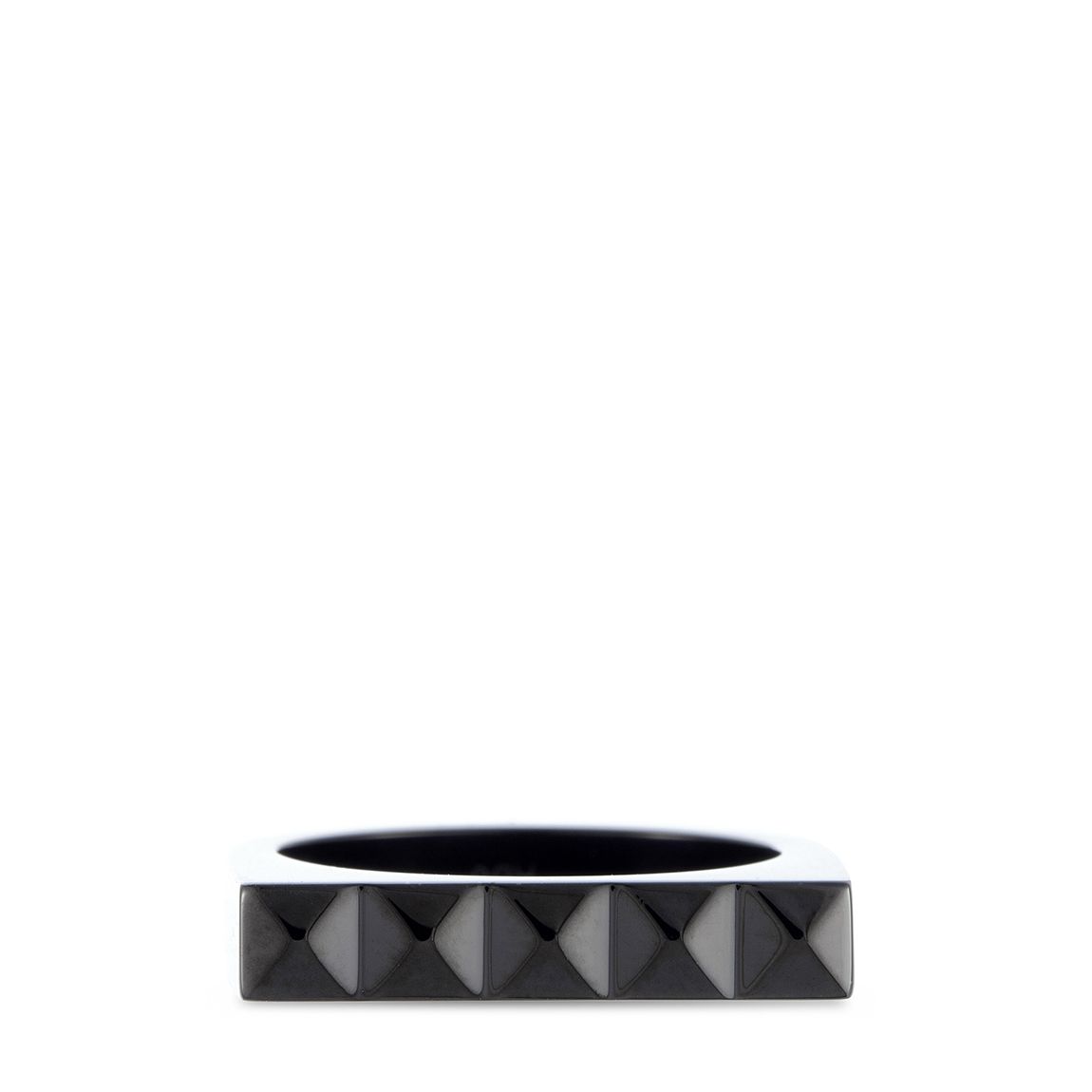 Calvin Klein Stainless Steel and Black PvD Band Ring main product photo