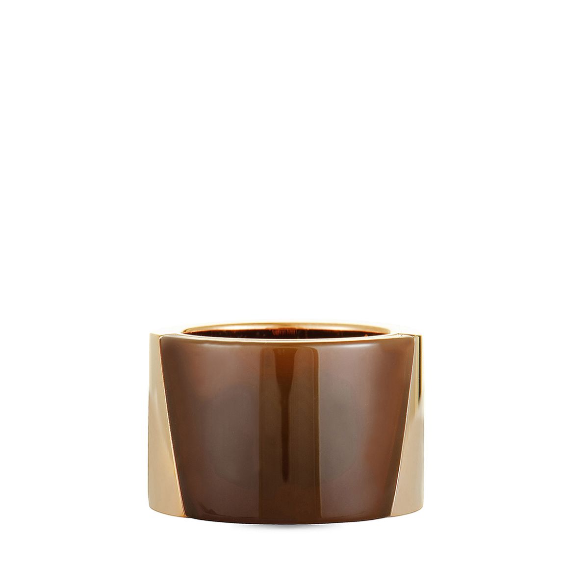 Calvin Klein Stainless Steel and Gold PvD Band Ring main product photo