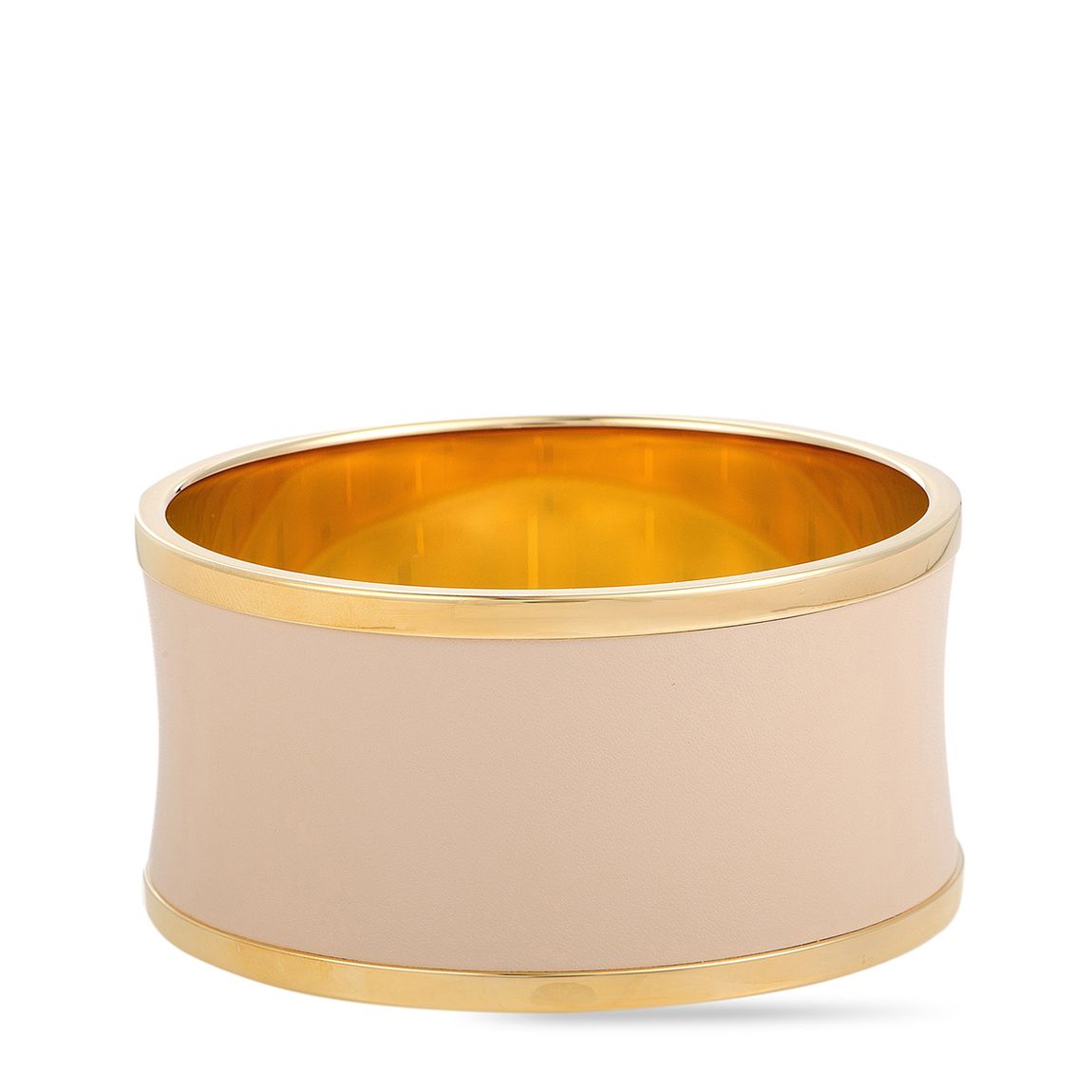 Calvin Klein Stainless Steel and Gold PVD Bangle Bracelet main product photo