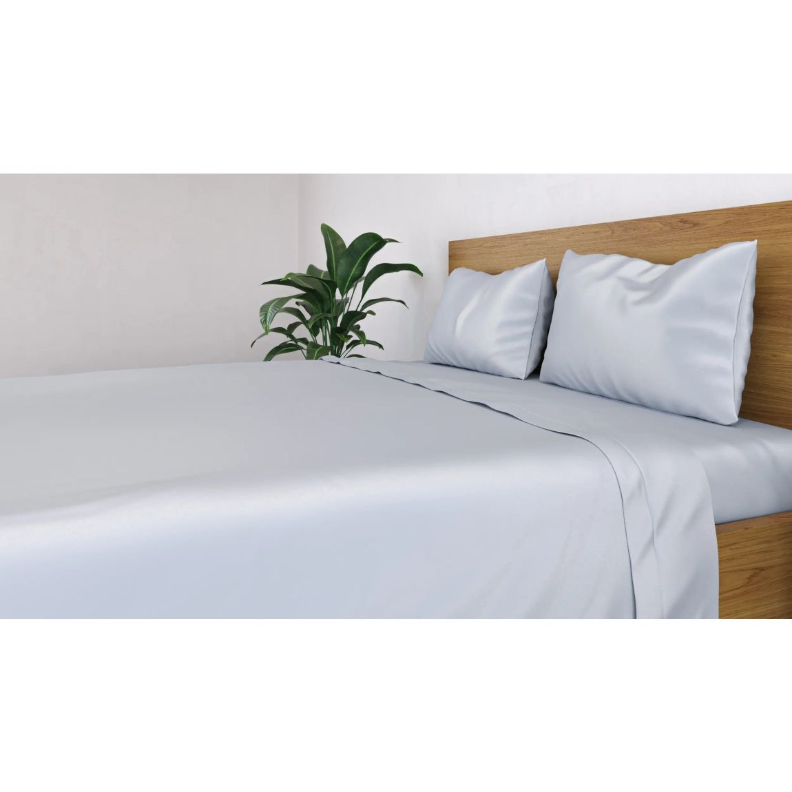 Panda 100% Bamboo Flat Sheet main product photo