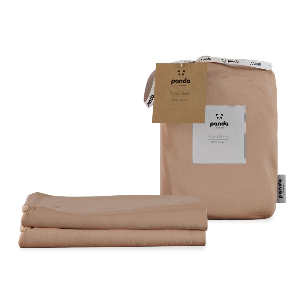 100% Bamboo Fitted Sheet - Cot & Cotbed (2-Pack) main product photo