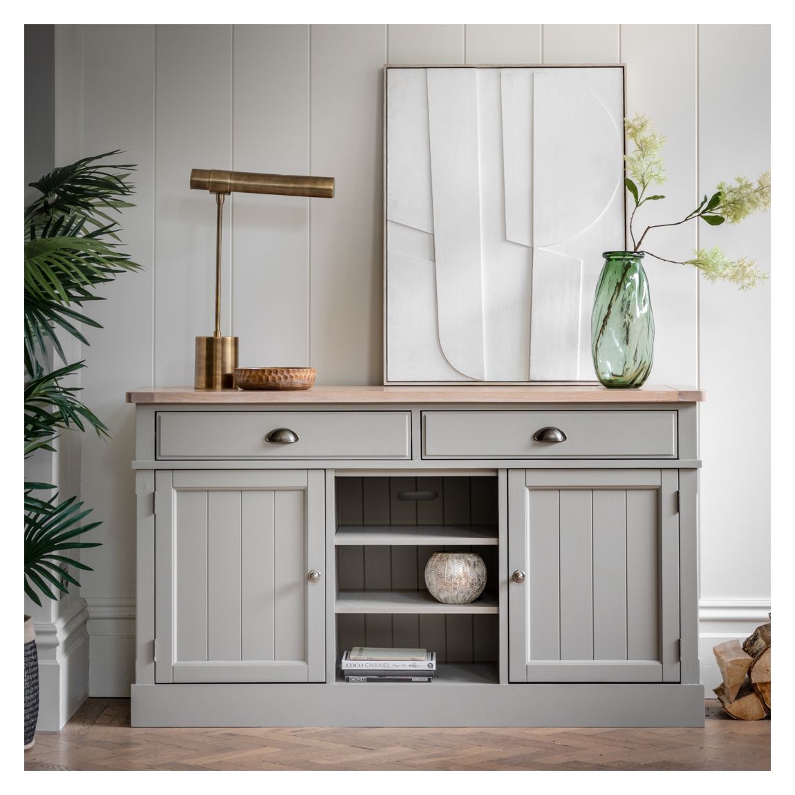 Eden Dual Dr/Drwr Sideboard Prairie 1400x450x800mm main product photo