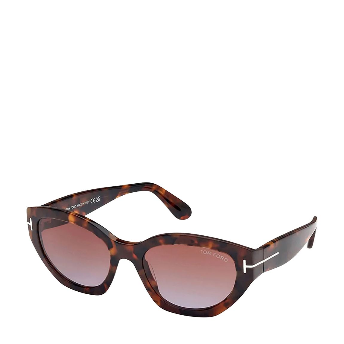 Womens Tortise Tom Ford Penny Suglasses 55mm main product photo