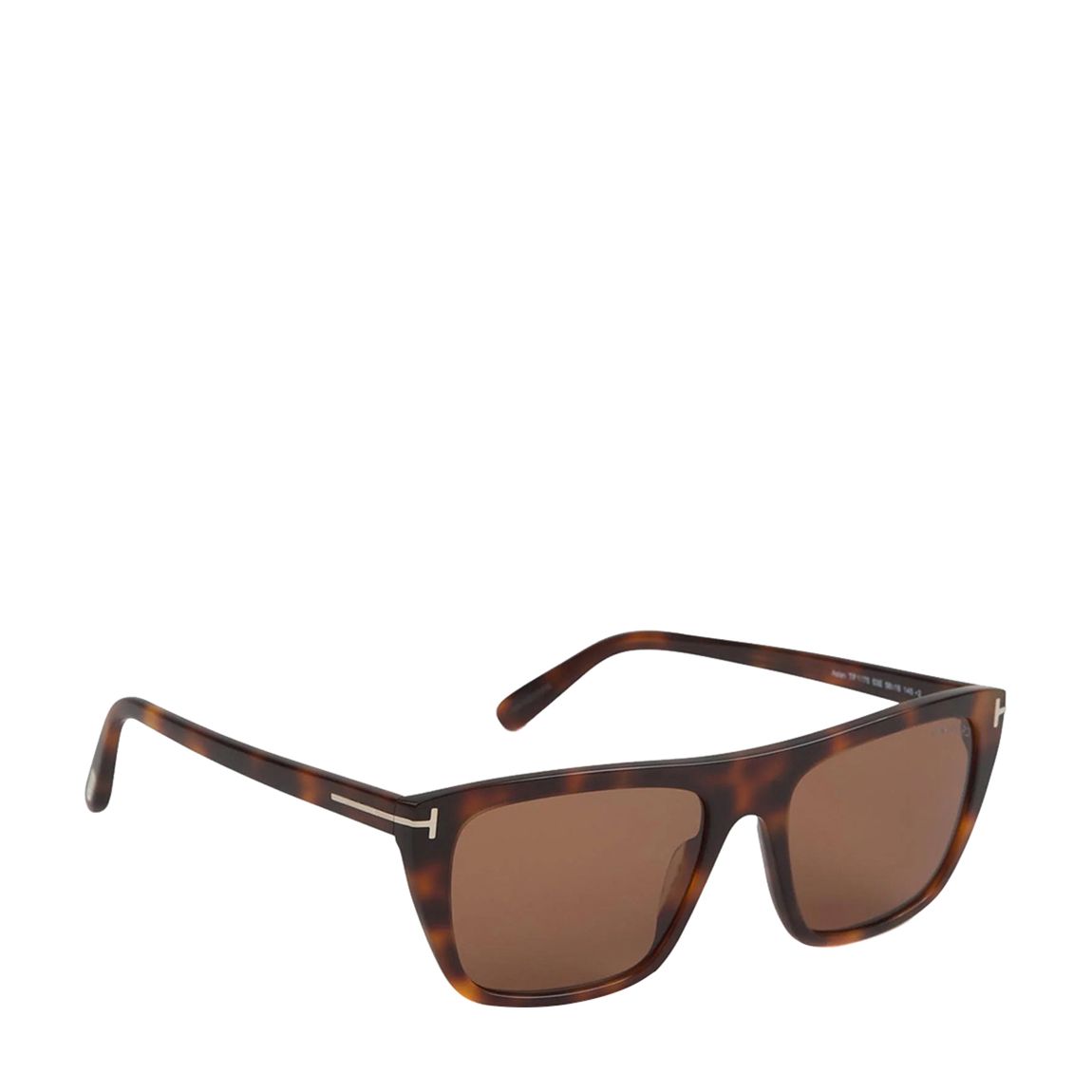 Womens Tortise Tom Ford Aslan Suglasses 56mm main product photo