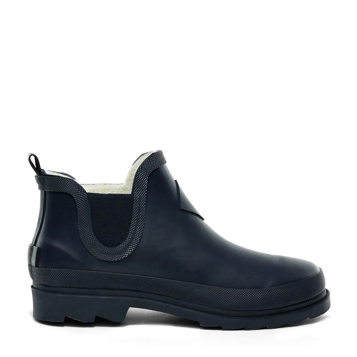 Navy Harper Cosy Ankle Wellies main product photo