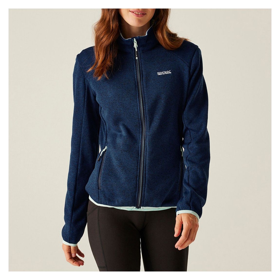 Navy Newhill II Full Zip Fleece main product photo
