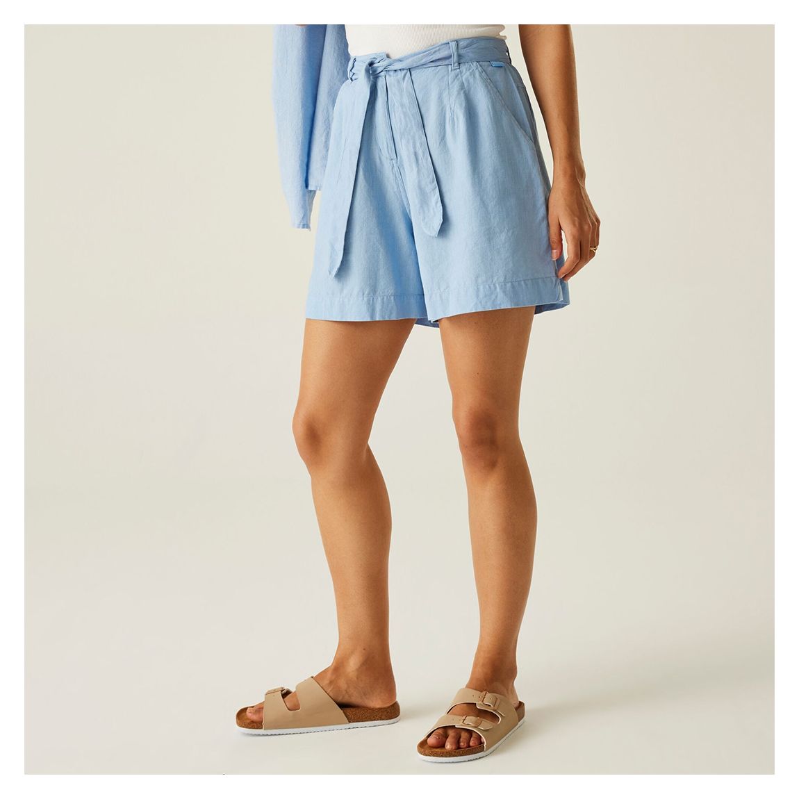 Light Blue Sabela II Shorts main product photo