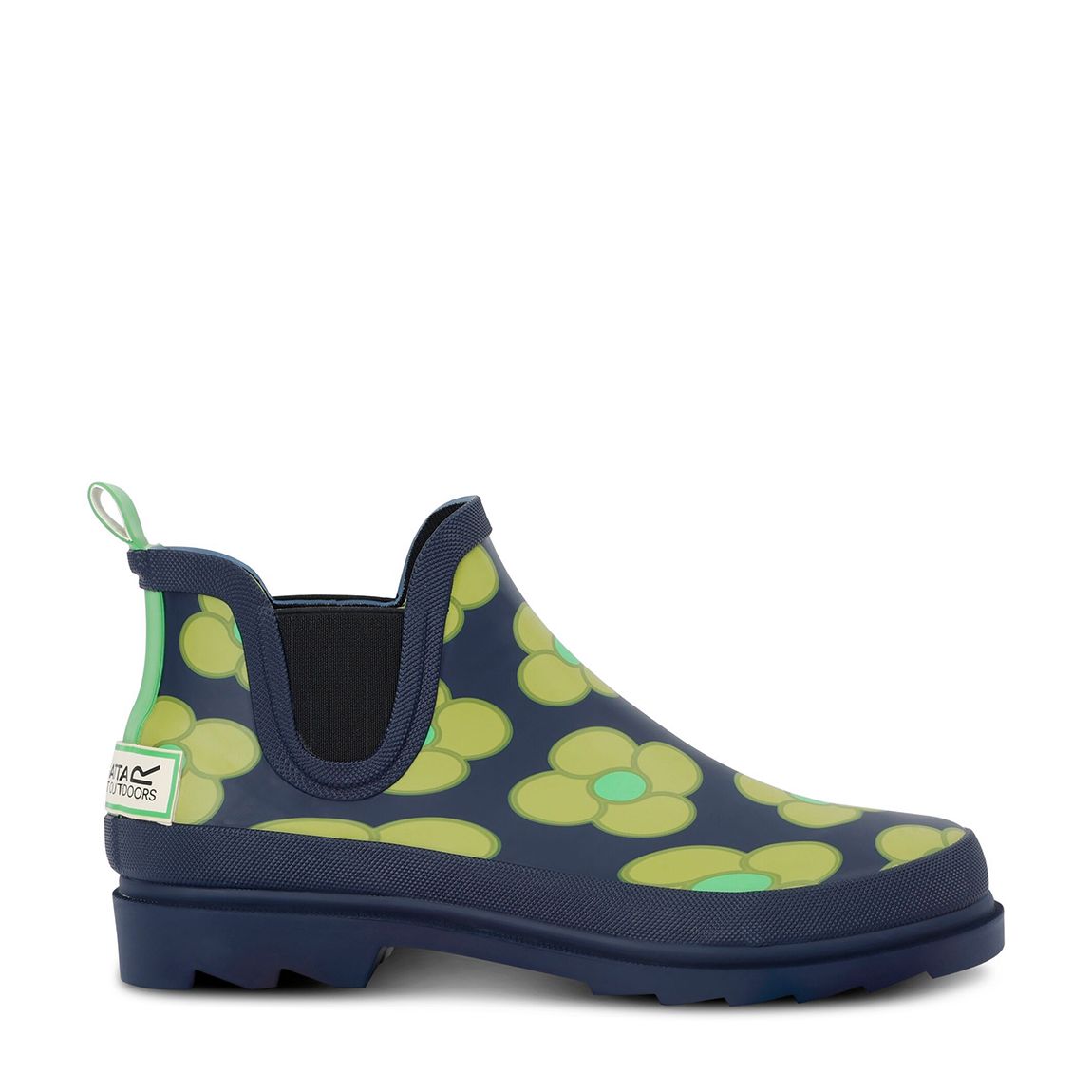 Navy Floral Orla Kiely Mid Welly main product photo