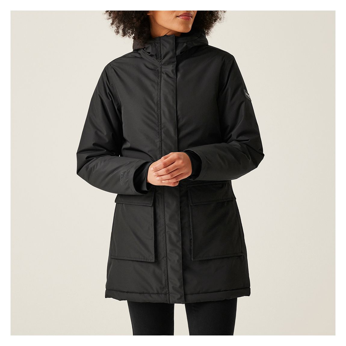 Black Voltera Heated Jacket main product photo